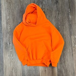 Gildan Kids Orange Hoodie